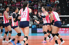 PLDT remains unbeaten, Creamline scores first victory